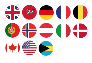 Thirteen flags compressed