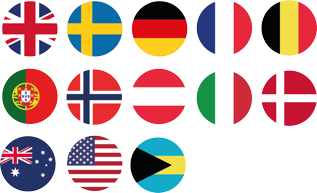 Thirteen flags compressed